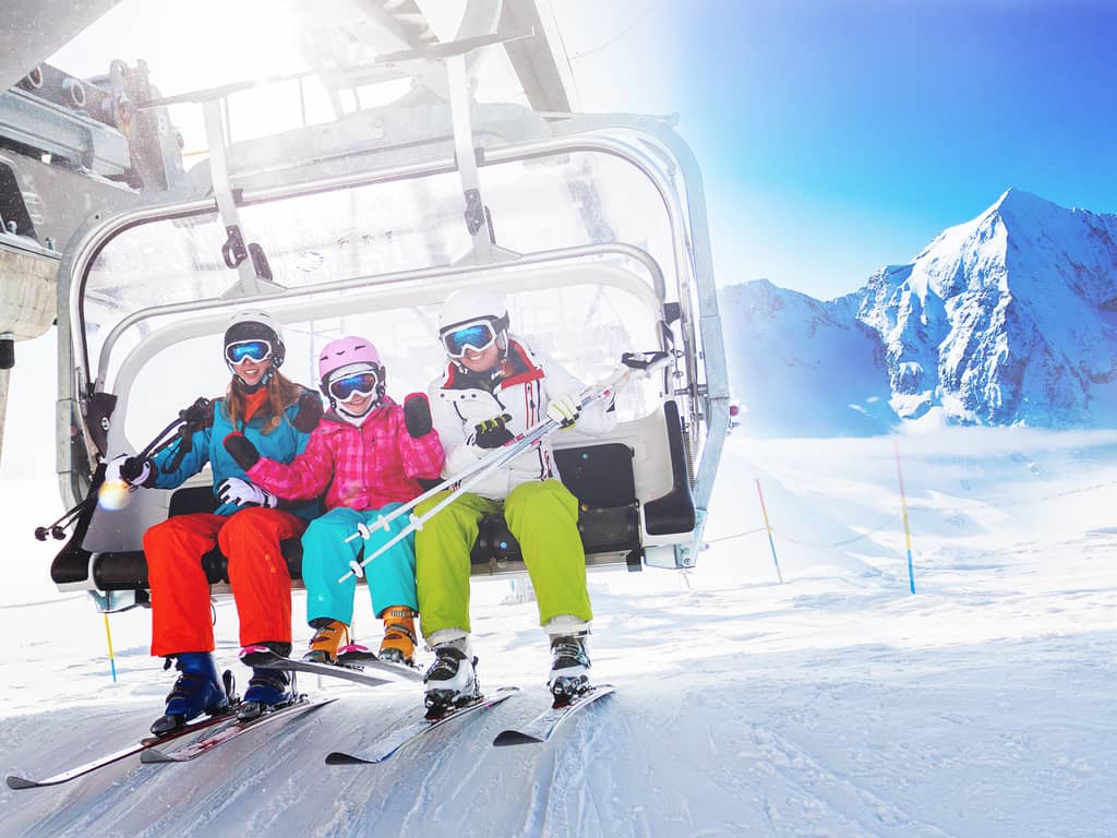Find out skiing can improve overall health.